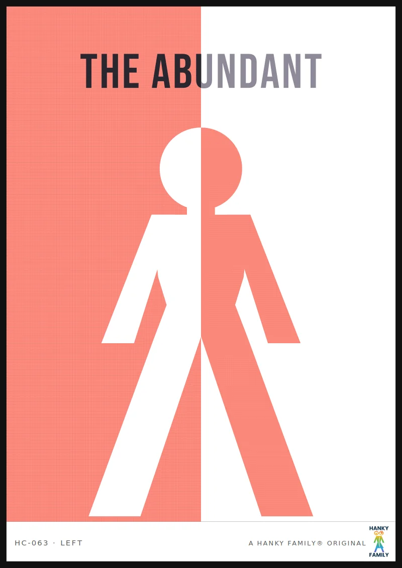 Chubby Chaser — SALMON hanky code print, left pocket