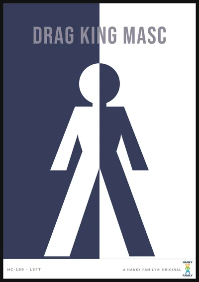 Drag King print