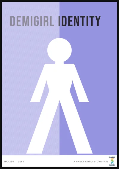 Demigirl print