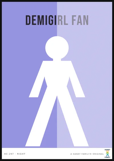 Demigirl print
